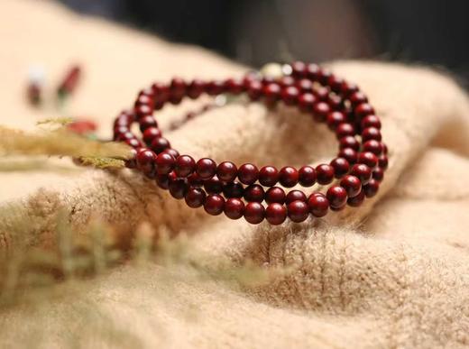 原创青露°印度小叶紫檀串珠 商品图2