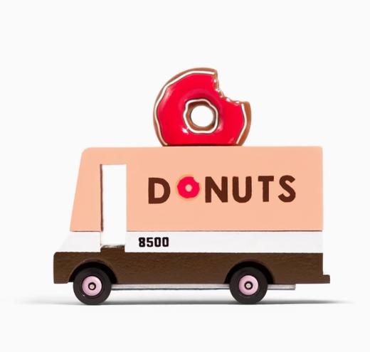 CandyCar木质手工小车--美食系列甜甜圈餐车 商品图0