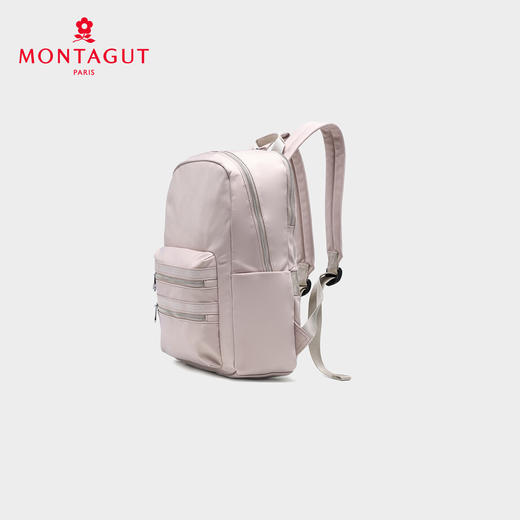 梦特娇中性新款织物布材质大容量书包通勤双肩包时尚背囊旅行背包 商品图3