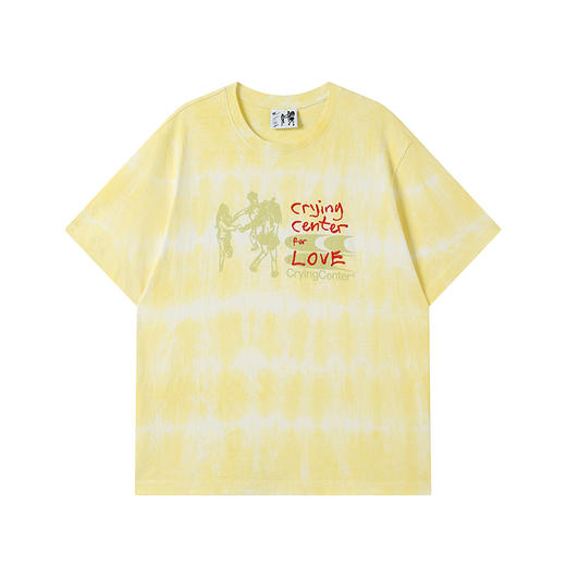 CryingCenter for love 泪屋工艺线再生棉logo tee 哭喊中心 商品图4