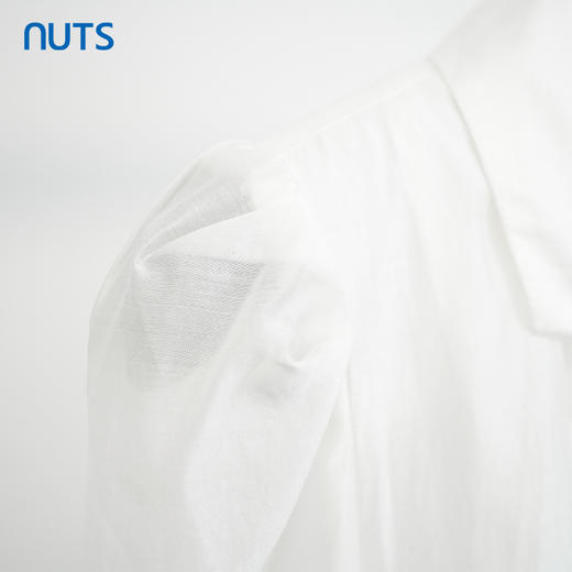 NUTS商场同款夏季白色简约通勤OL职场休闲西装外套221048278B 商品图2