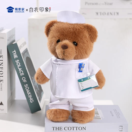 【护士小熊】创意毛绒小熊公仔儿童玩具服装可脱玩偶送礼礼物 商品图8