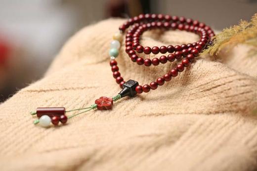 原创青露°印度小叶紫檀串珠 商品图1