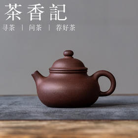 茶香记润砂堂福利龙山底槽青小容天紫砂壶泡茶壶120ml茶具主泡器
