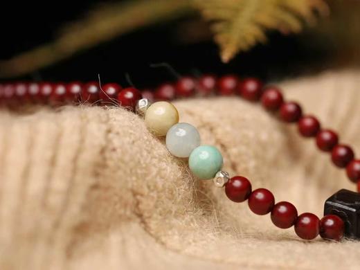 原创青露°印度小叶紫檀串珠 商品图6