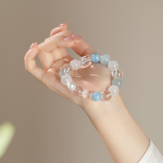 【购买任意两件产品，即送「首饰盲盒」一个，款式随机发，每个ID限送一个】MS Lemuguet（铃兰珠宝）多巴胺疗愈水晶系列 视觉降温10°清凉治愈 清新脱俗 商品图5