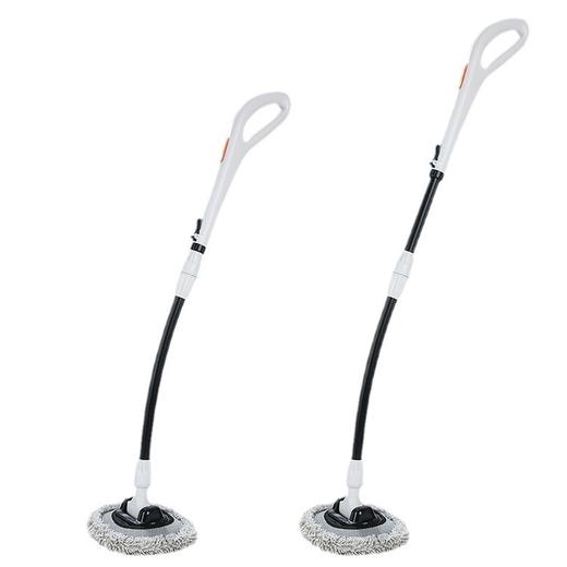 「赠替换擦头！弯杆大手柄」汽车清洁工具用品洗车专用拖把省力可伸缩拆卸刷车刷子 商品图4