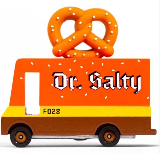 CandyCar木质手工小车--美食系列蝴蝶酥餐车 商品图0