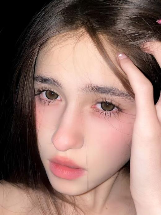 <日抛大直径>Tiny natch-在逃公主 棕-14.5mm【日抛 0-1000度 含525/575】 商品图5