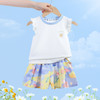 【清仓捡漏】【2件套】【90-140】【精典泰迪】女童夏款彩色背心套装 商品缩略图2