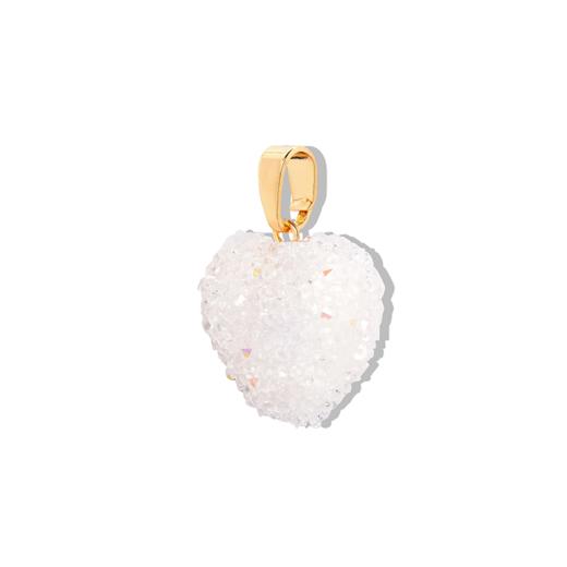 订购4周到｜CRYSTAL HAZE-Jelly Heart-classic-白色爱心 吊坠［挪威设计师］ 商品图1