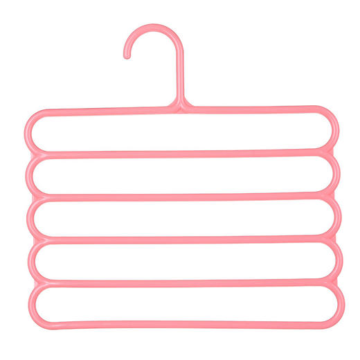 【收纳好物，五层多功能裤架~】多功能加粗五层裤架 防滑多层家用衣柜挂裤子 围巾收纳挂架 裤架裤挂-QA 商品图4