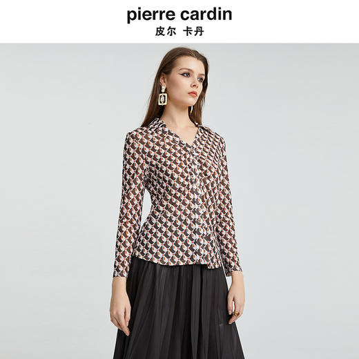 皮尔卡丹女装衬衫P4337B4995K3 商品图4