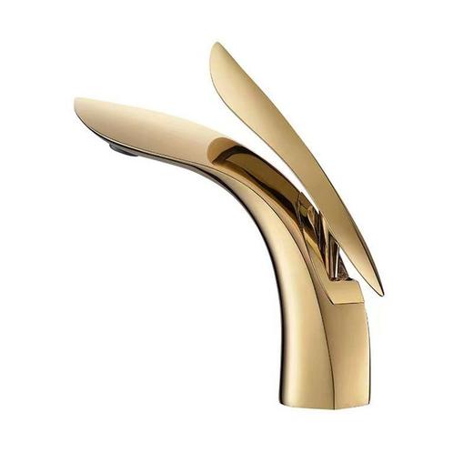 5411 小叶子单孔 金色 商品图0