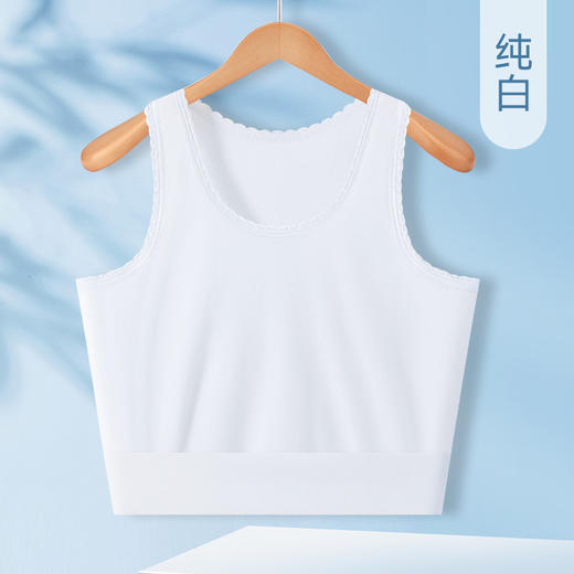 雀说 【3条】中老年汗衫纯棉老太太背心式内衣 商品图7