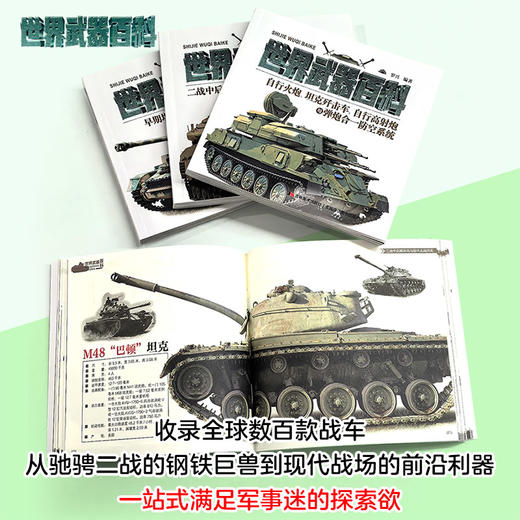 世界经典武器百科 二战中后期坦克与现代主战坦克 商品图1