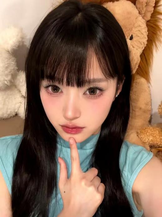 <日抛大直径>Tiny natch-可可布丁 棕-14.5mm【日抛 0-1000度 含525/575】 商品图8