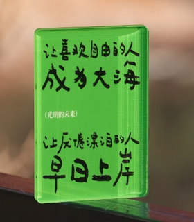 【已绝版】焦野绿冰箱贴【光明的未来】