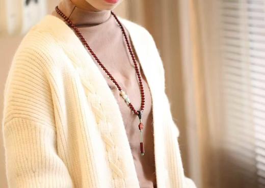 原创青露°印度小叶紫檀串珠 商品图0