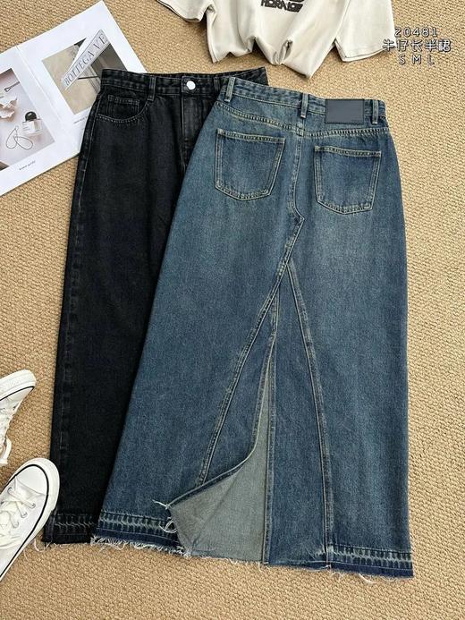74BQ20481#牛仔半裙 商品图1