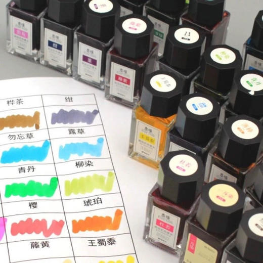 晨光彩色墨水非碳素墨水彩色水性墨水（颜色随机） 商品图1