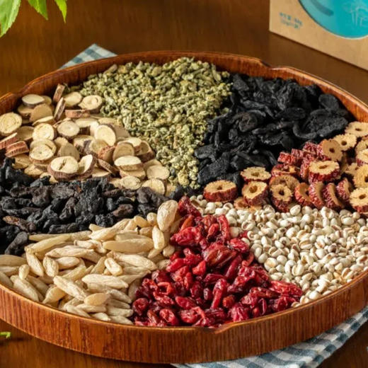 开成高儷参伴茱萸麦冬茶|三甲名医特调，8味药食同源原料，养心又养血|夏茶 商品图4