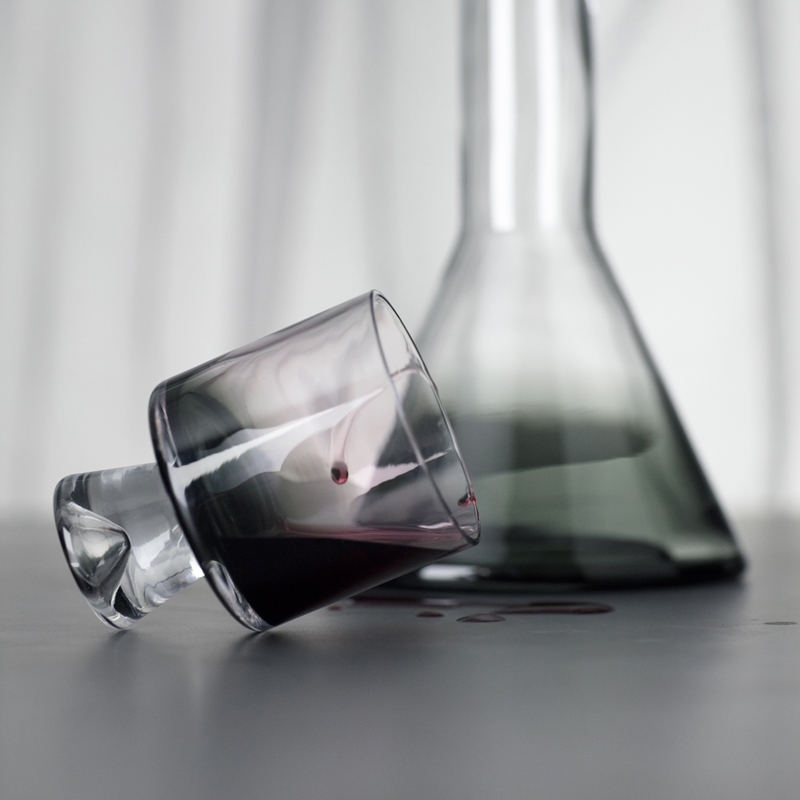 【Tom Dixon】TANK 球底玻璃杯套装 （2 件装） (食品接触用）