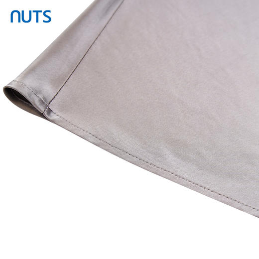 NUTS夏季新款纯色高级感气质醋纤缎面吊带连衣裙女423101015 商品图4