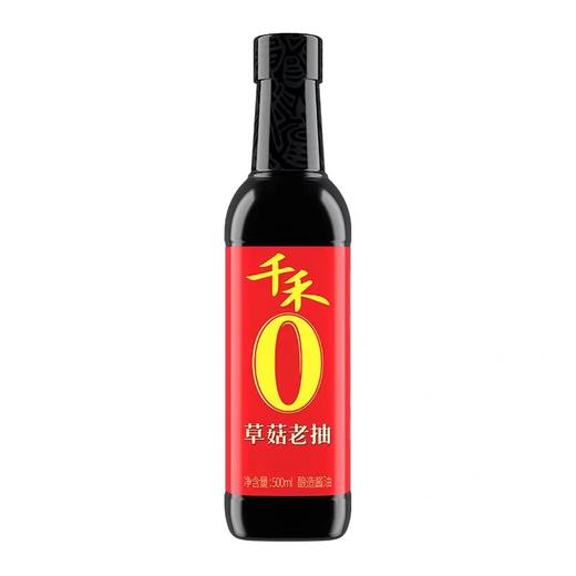 千禾特级草菇老抽酱油500ml(C1-04-07) 商品图0