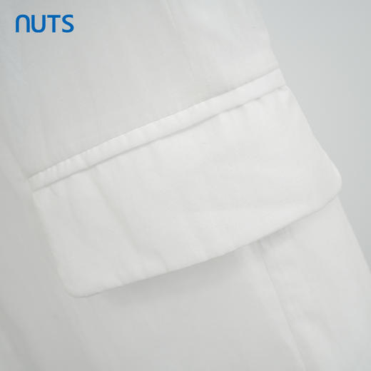 NUTS商场同款夏季白色简约通勤OL职场休闲西装外套221048278B 商品图4