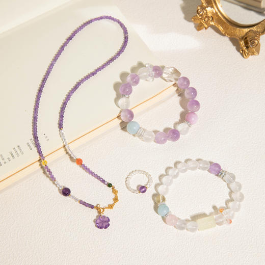 【购买任意两件产品，即送「首饰盲盒」一个，款式随机发，每个ID限送一个】MS Lemuguet（铃兰珠宝）多巴胺疗愈水晶系列 视觉降温10°清凉治愈 清新脱俗 商品图10