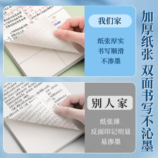 草稿纸考研专用学生用大学生a4纸分区草稿本b5高中生演算纸加厚数 商品图2