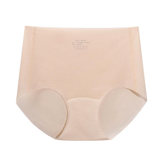 雀说 【5条】薄透舒爽高腰内裤纯棉裆收腹提臀三角裤8712 商品图10