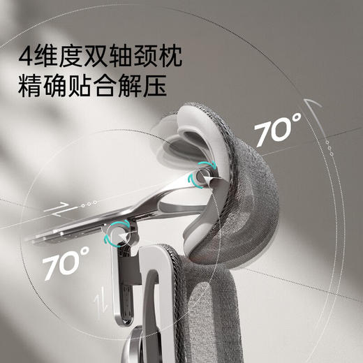 黑白调X7智能追腰人体工学椅电脑椅办公椅子人工力学座椅电竞椅按摩加热 商品图7