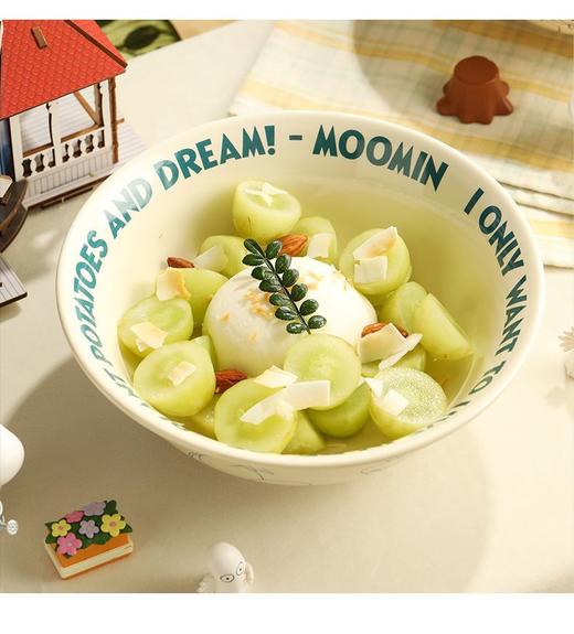 姆明骨瓷沙拉碗&高脚面碗|高颜值实力派，可蒸可烤可微波 商品图2