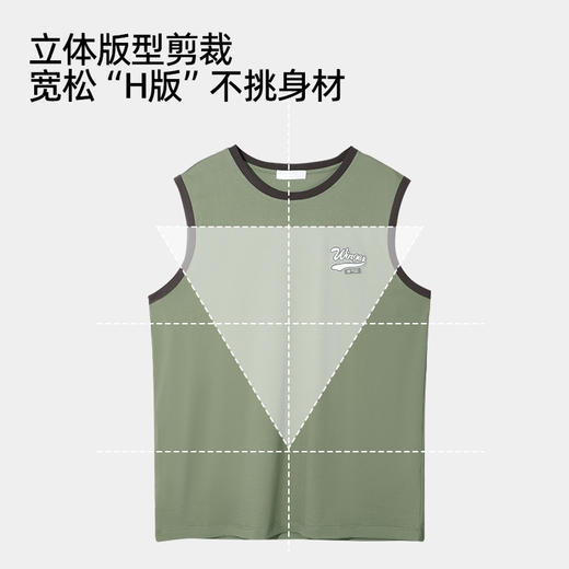 【商场同款】熳洁儿 夏季95棉背心短裤套装男士家居服休闲可外穿25203953 商品图4