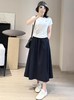 MIU感蝴蝶结刺绣正肩短袖修身显瘦T恤 商品缩略图6