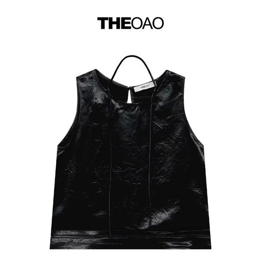 醋酸无袖上衣 商品图0