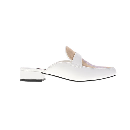 sheme非遗宋锦蝴蝶蜕变女式圆头粗跟优雅时尚穆勒鞋可定制 商品图10