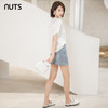 NUTS夏季新品时尚百搭气质水洗牛仔半裙221065235 商品缩略图1