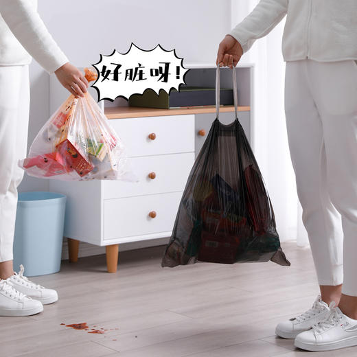 【批发】美丽雅加厚型大号穿绳袋 50个/卷 商品图9