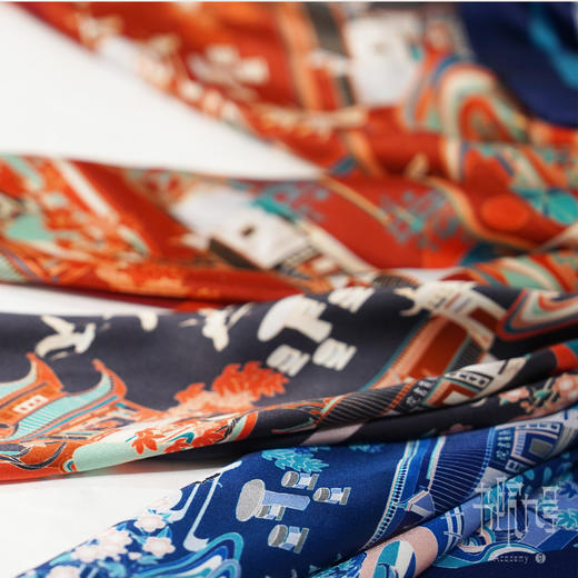 岳麓书院「麓云湘水」方巾 商品图8