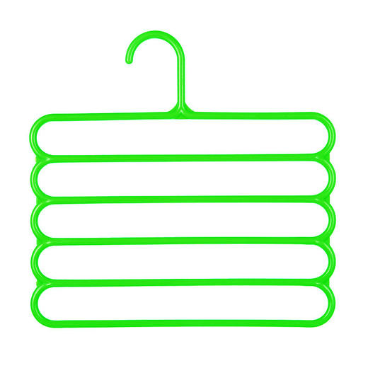 【收纳好物，五层多功能裤架~】多功能加粗五层裤架 防滑多层家用衣柜挂裤子 围巾收纳挂架 裤架裤挂-QA 商品图6