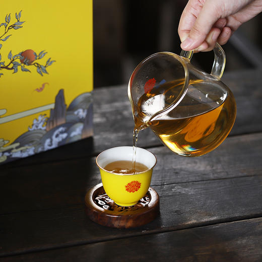 【全生晒生茶】云鼎皇罐 山河·布朗大红柑 2小罐 共300g 礼盒装（核心产区） 商品图5