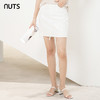 NUTS商场同款夏季纯色时尚百搭水洗牛仔半裙221065296 商品缩略图4