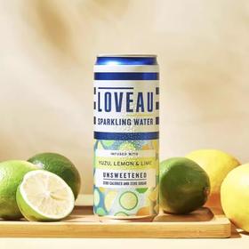 英国莱福澳柚子青柠味气泡水饮料330ml
