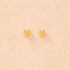 北京仓｜Agapee-CORÀ-心形 耳钉［法国设计师］ 商品缩略图1