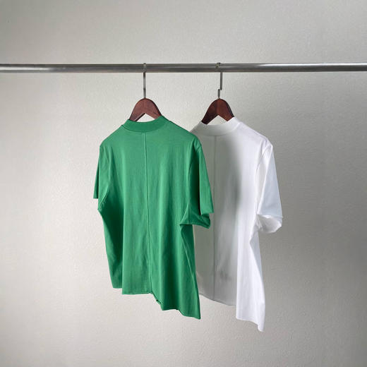 ROW风纯色圆领短袖T恤！女2025新款简约百搭宽松短款上衣！ 商品图3