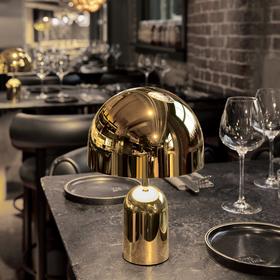 【Tom Dixon】Bell可移式LED通用灯具(金色)
