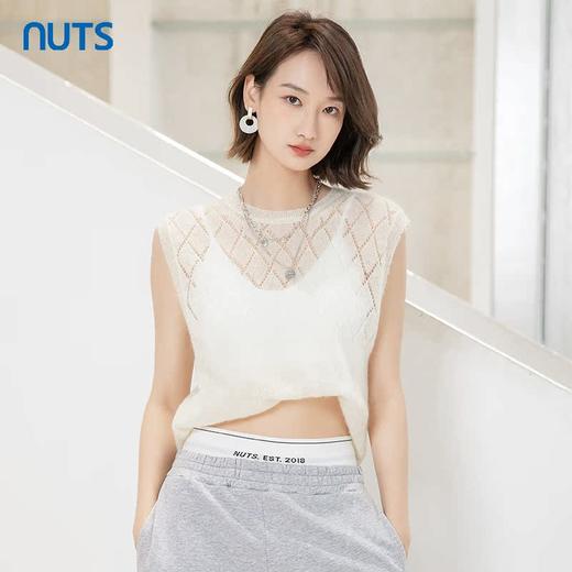 NUTS夏季商场同款休闲毛织背心女221051156 商品图2